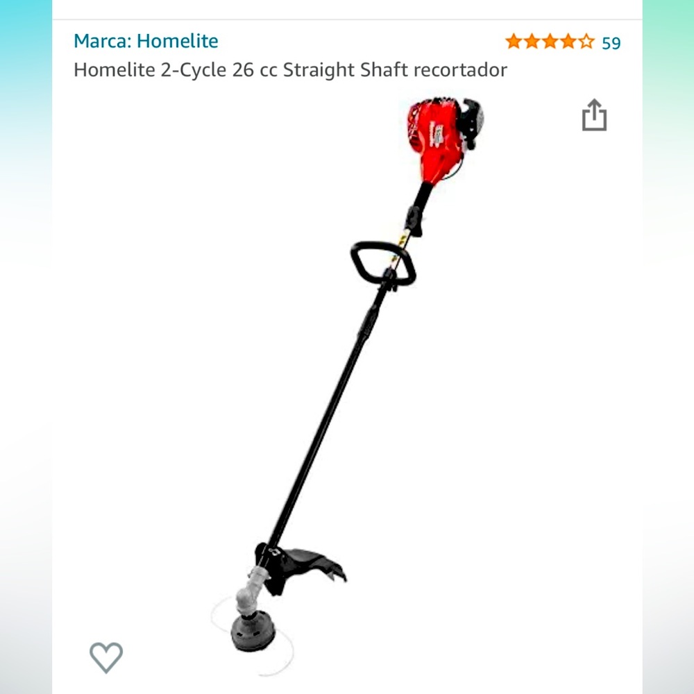 Homelite Trimmer Gas 2 cycle